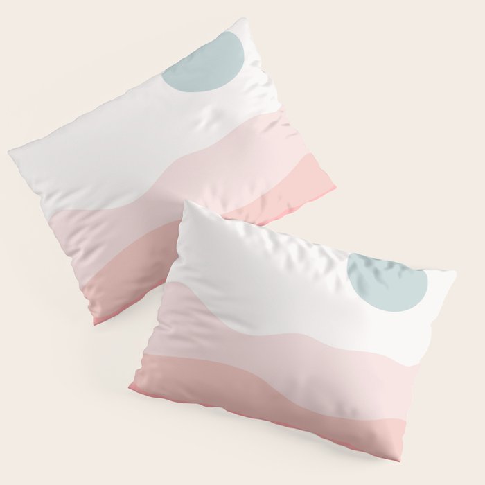 Abstract Landscape 03 Pillow Sham Gallery Image 3