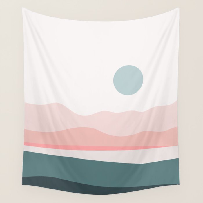 Abstract Landscape 03 Wall Tapestry Gallery Image 4