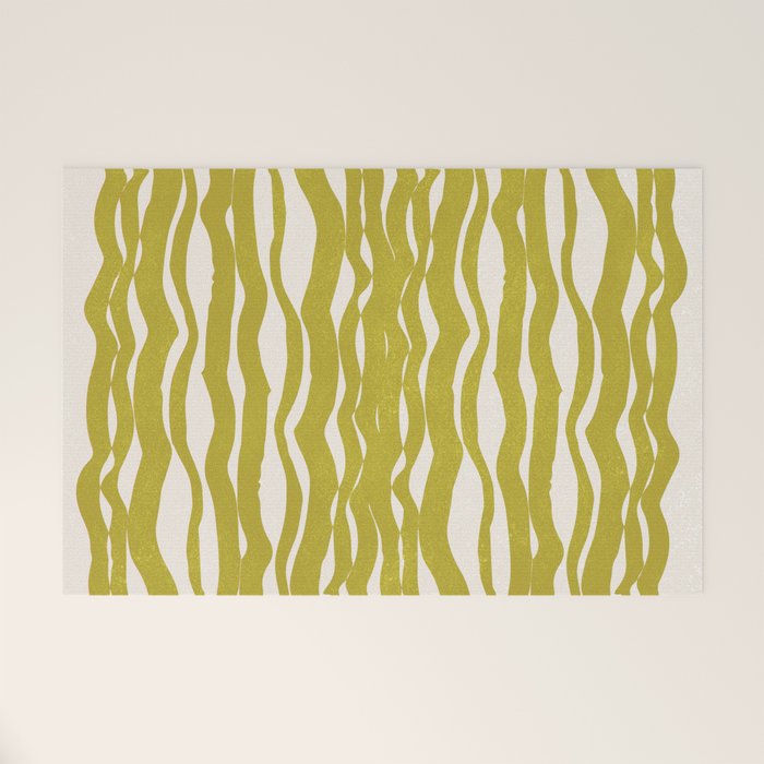 SAGUARO cactus, olive Welcome Mat Gallery Image 1