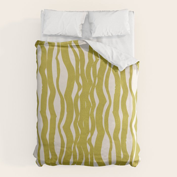 SAGUARO cactus, olive Duvet Cover Gallery Image 6