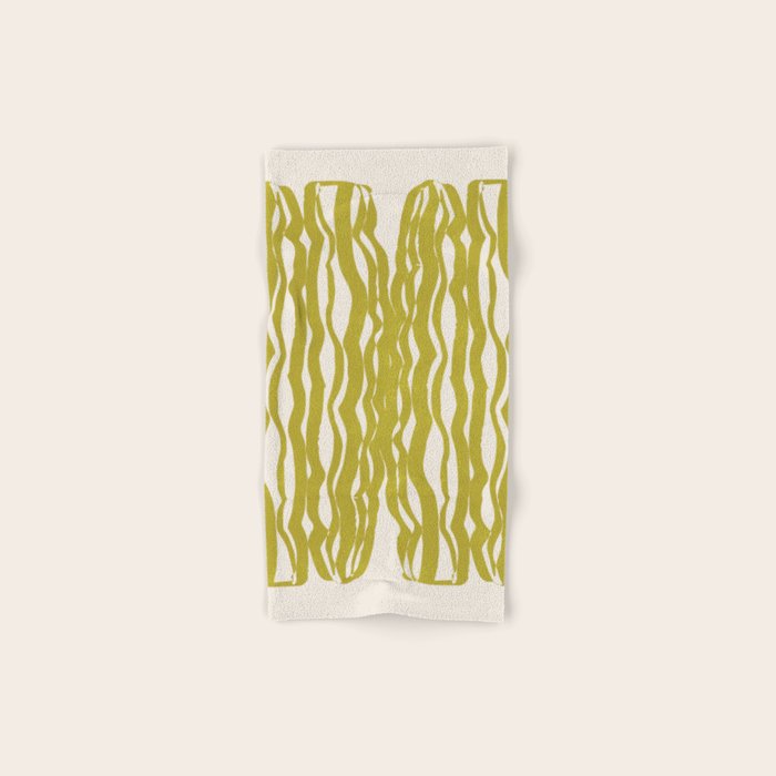 SAGUARO cactus, olive Bath Towel Gallery Image 1