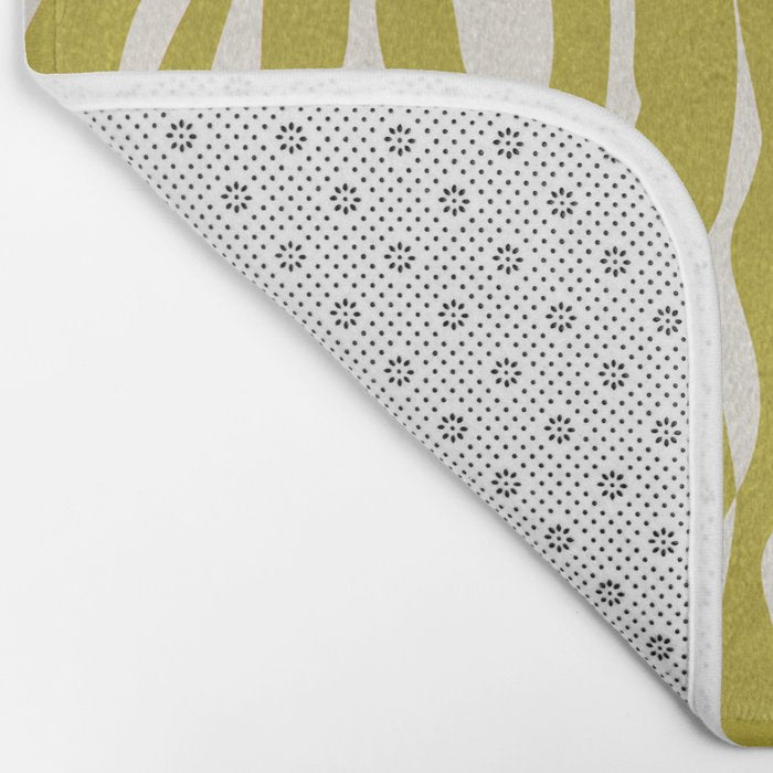 SAGUARO cactus, olive Bath Mat Gallery Image 2