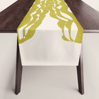 SAGUARO cactus, olive Table Runner Gallery Image 1