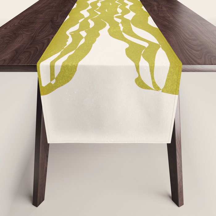SAGUARO cactus, olive Table Runner Gallery Image 1