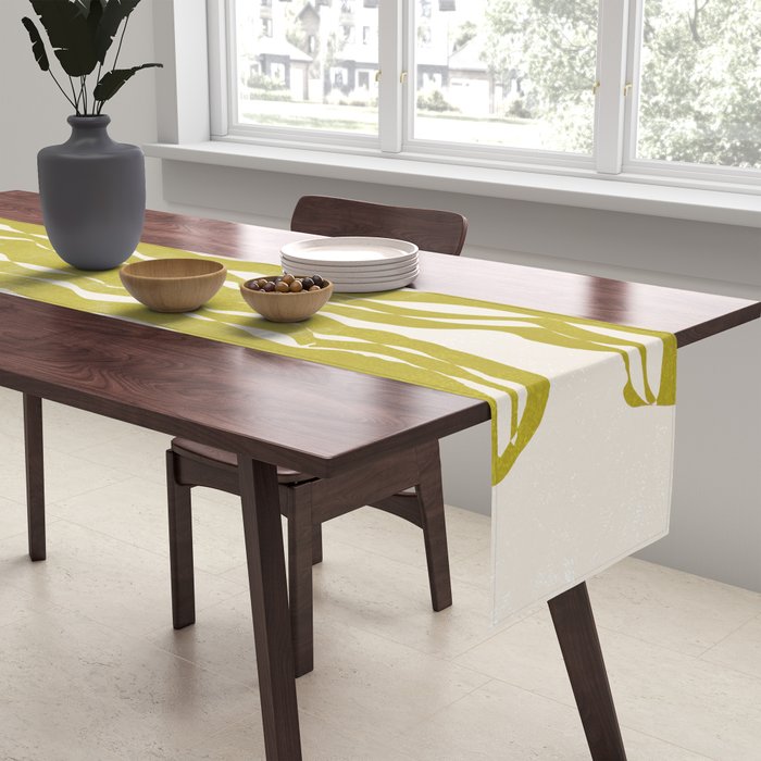 SAGUARO cactus, olive Table Runner Gallery Image 2