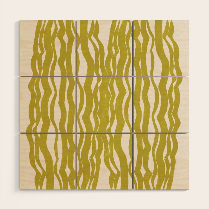 SAGUARO cactus, olive Wood Wall Art Gallery Image 1
