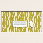 SAGUARO cactus, olive Desk Mat Gallery Image 1