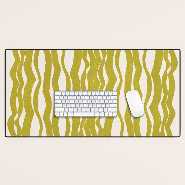 SAGUARO cactus, olive Desk Mat Gallery Image 1
