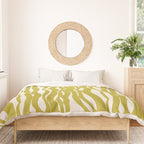 SAGUARO cactus, olive Duvet Cover Gallery Image 3
