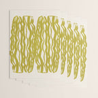 SAGUARO cactus, olive Wrapping Paper Gallery Image 3