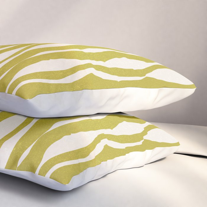 SAGUARO cactus, olive Pillow Sham Gallery Image 3