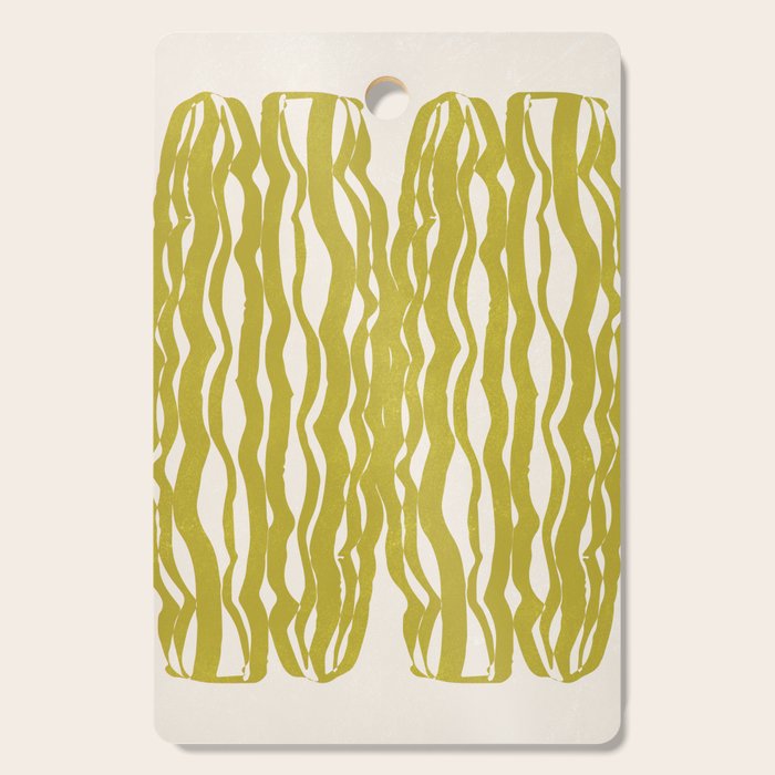 SAGUARO cactus, olive Cutting Board Gallery Image 1