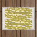 SAGUARO cactus, olive Outdoor Rug Gallery Image 1