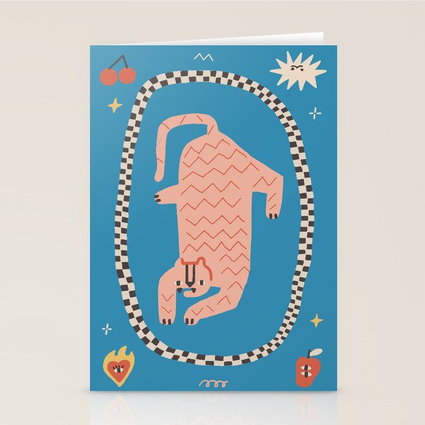 Trippy tigers Stationery Card Gallery Image 2