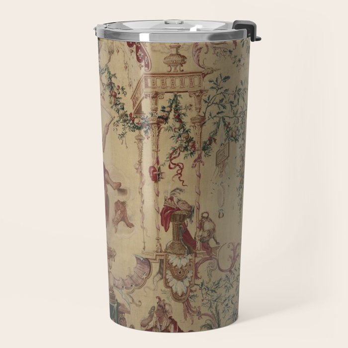 Antique 18th Century 'Saturn' French Tapestry Travel Mug Gallery Image 2