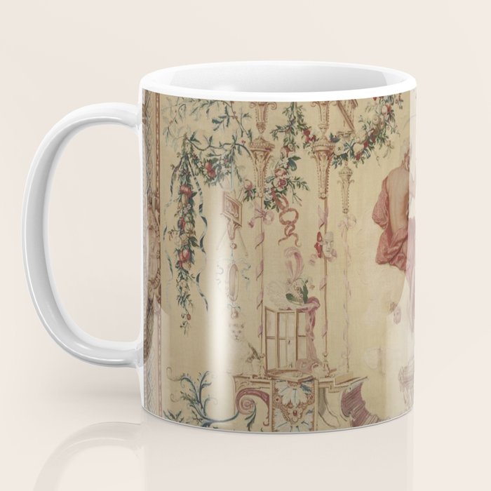 Antique 18th Century 'Saturn' French Tapestry Coffee Mug Gallery Image 3
