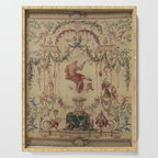 Antique 18th Century 'Saturn' French Tapestry Serving Tray Gallery Image 1