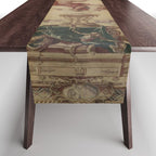Antique 18th Century 'Saturn' French Tapestry Table Runner Gallery Image 1