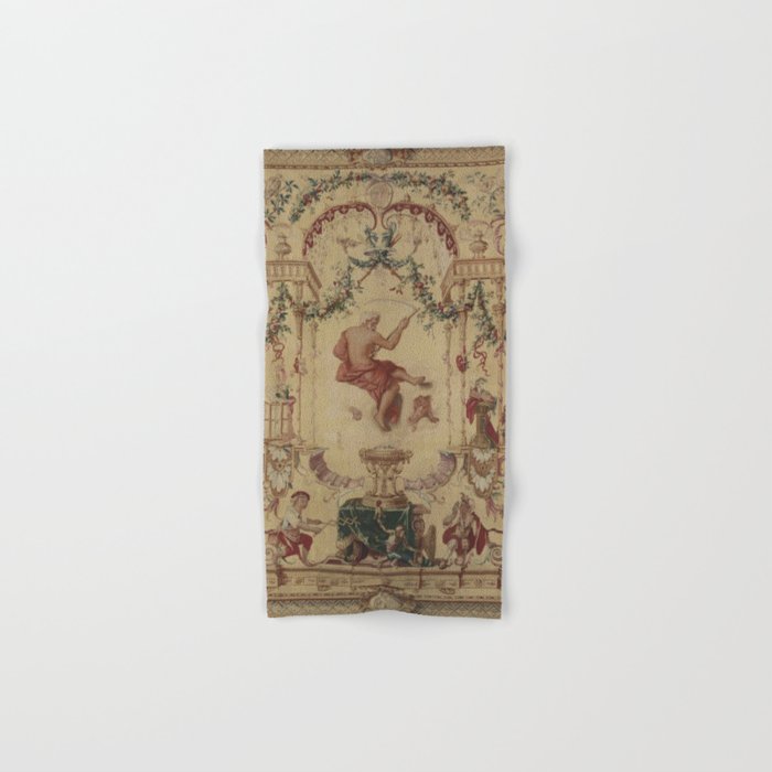 Antique 18th Century 'Saturn' French Tapestry Bath Towel Gallery Image 1