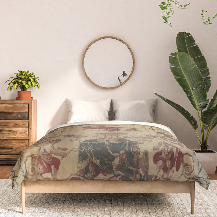 Antique 18th Century 'Saturn' French Tapestry Comforter Gallery Image 3