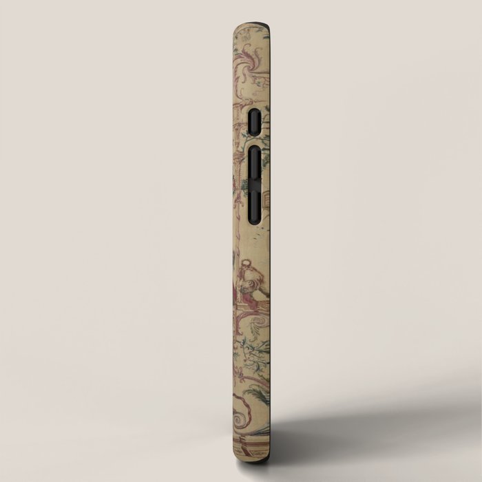 Antique 18th Century 'Saturn' French Tapestry iPhone Case Gallery Image 2