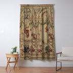Antique 18th Century 'Saturn' French Tapestry Window Curtain Gallery Image 5