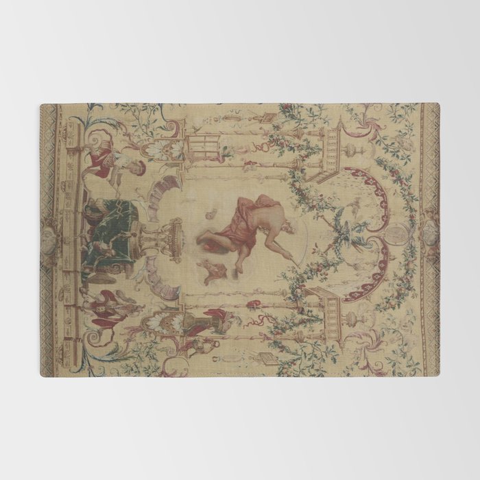 Antique 18th Century 'Saturn' French Tapestry Rug Gallery Image 2