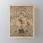 Antique 18th Century 'Saturn' French Tapestry Mini Art Print Gallery Image 1