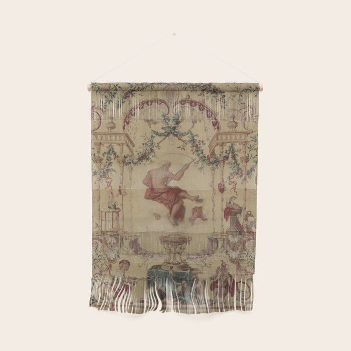 Antique 18th Century 'Saturn' French Tapestry Wall Hanging Gallery Image 1
