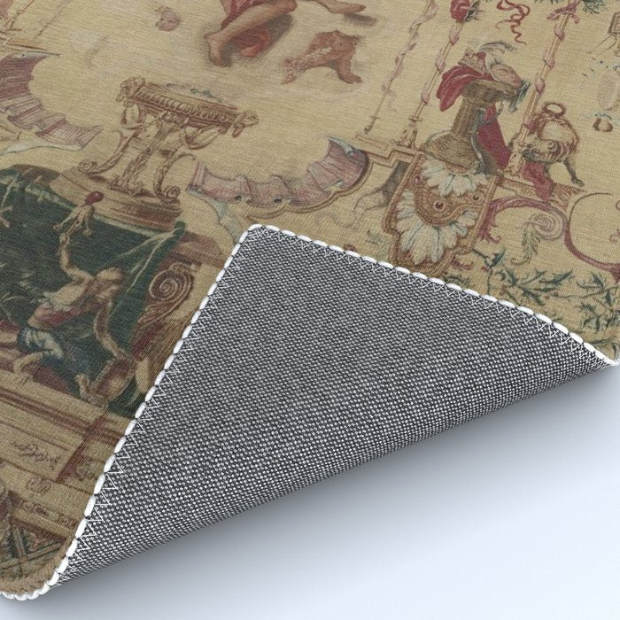 Antique 18th Century 'Saturn' French Tapestry Rug Gallery Image 4