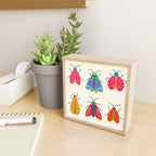 Wonderful Winged Insects - Colorful Retro Bugs Mini Art Print Gallery Image 2