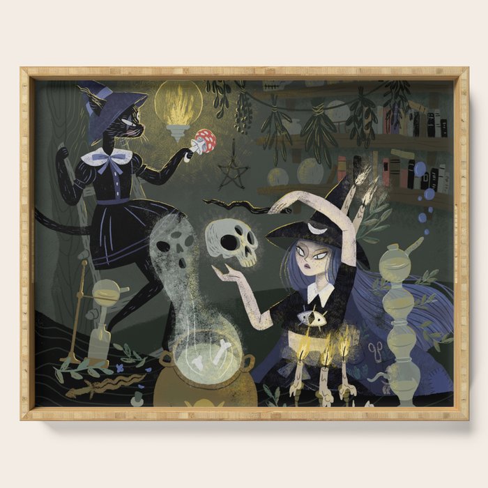 Witches and Potions Serving Tray Gallery Image 1