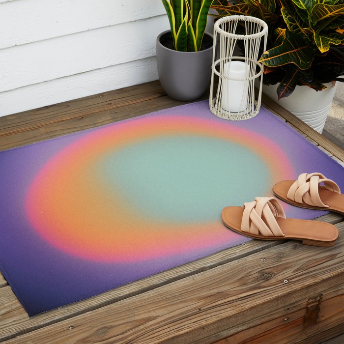 auras002 Outdoor Rug Gallery Image 2