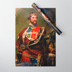 Edward the Black Prince Wrapping Paper Gallery Image 1