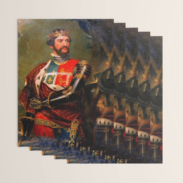 Edward the Black Prince Wrapping Paper Gallery Image 3