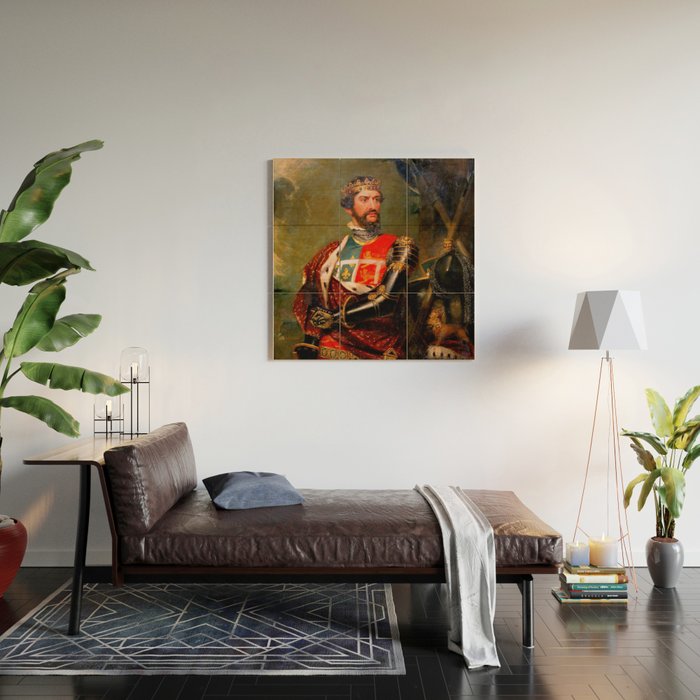 Edward the Black Prince Wood Wall Art Gallery Image 2