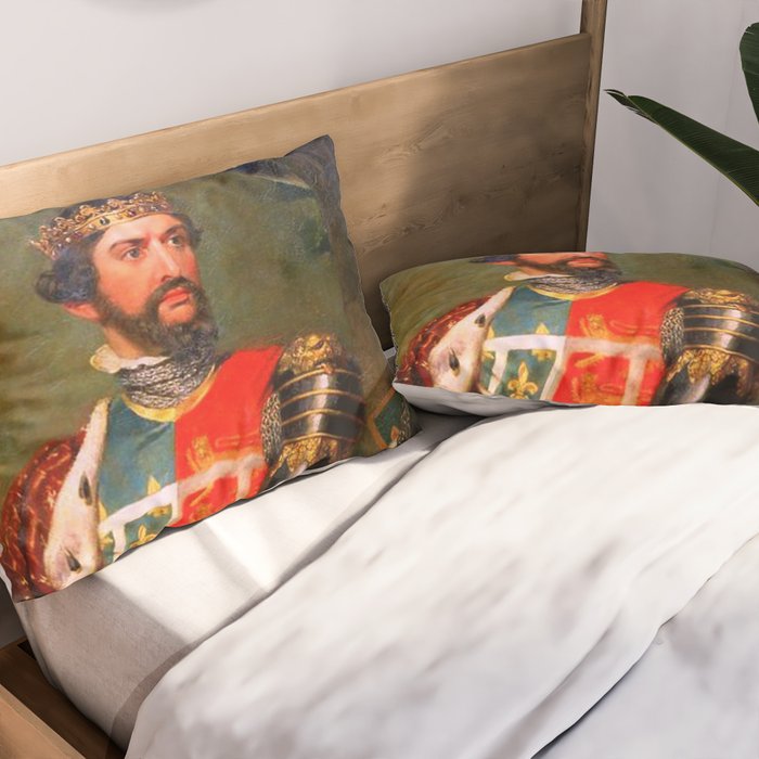Edward the Black Prince Pillow Sham Gallery Image 2