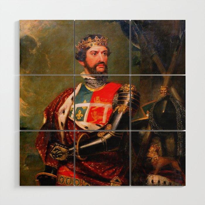 Edward the Black Prince Wood Wall Art Gallery Image 1