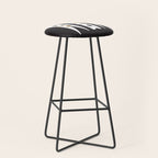 Laundry Clothespins - Gold, Black and White Stool Gallery Image 1