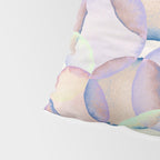 Watercolor circles overlay Pillow Sham Gallery Image 4