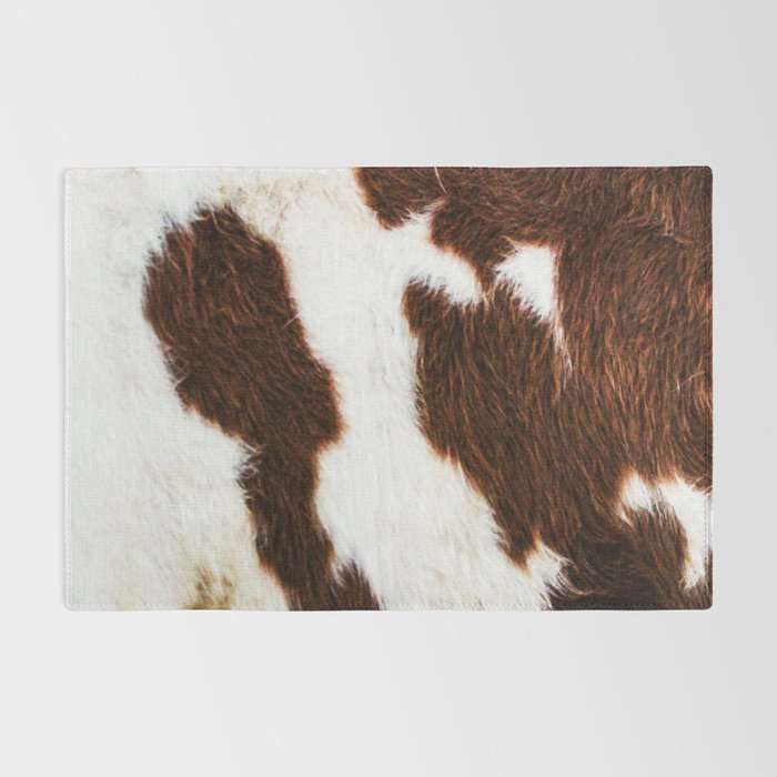 Cowhide Brown Spots Rug Gallery Image 2