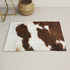 Cowhide Brown Spots Rug Gallery Image 1