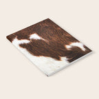 Cowhide Brown Spots Notebook Gallery Image 2