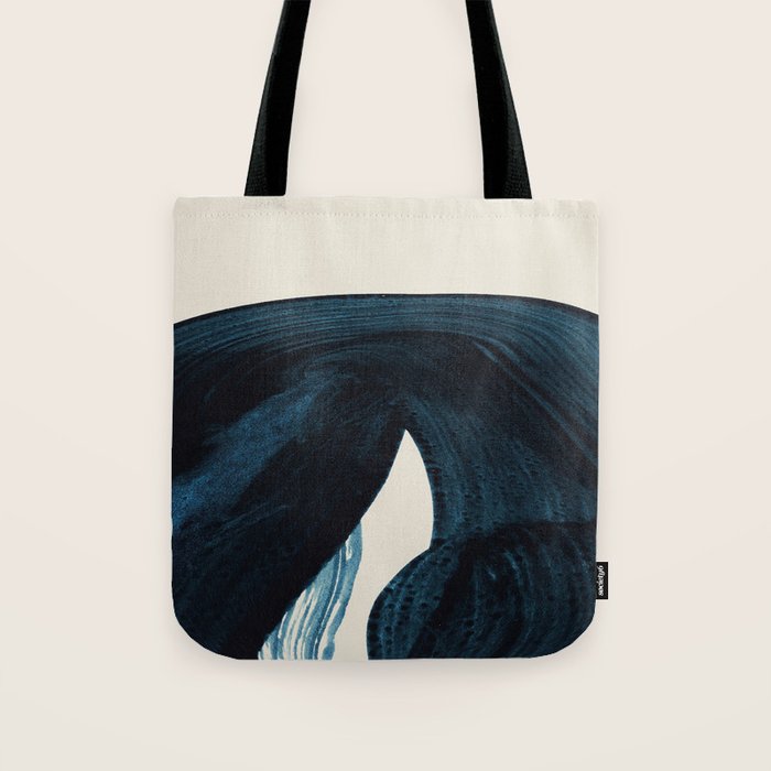 Lux Blue Tote Bag Gallery Image 1
