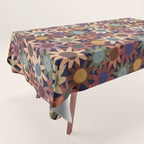 Hand Drawn Florals #6 Tablecloth Gallery Image 1