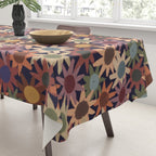 Hand Drawn Florals #6 Tablecloth Gallery Image 3