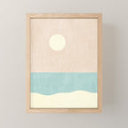 LANDSHAPES / Beach - Day Mini Art Print Gallery Image 1