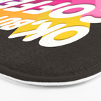 OK, but coffee first - retro typography Bath Mat Gallery Image 3