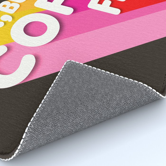 OK, but coffee first - retro typography Rug Gallery Image 4