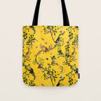 Monkey World Yellow Tote Bag Gallery Image 1